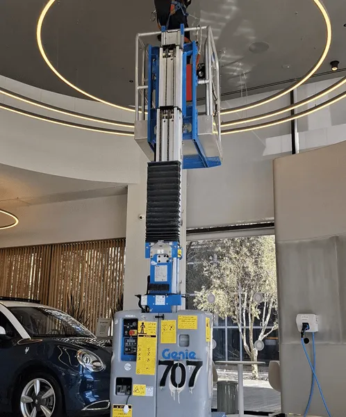 Genie GR-15 - במת אנכית של אופק במות הרמה